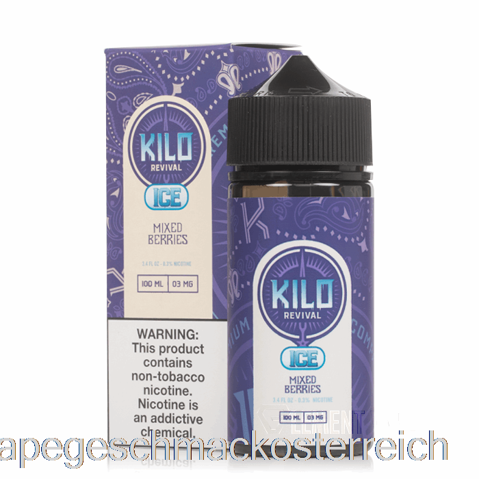 Eisgemischte Beeren - Kilo Revival - 100 Ml 3 Mg Vape-Geschmack